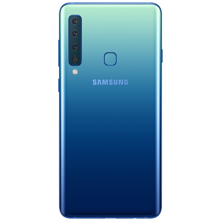 Samsung Galaxy A9 (2018) Mobiltelefon, Kártyafüggetlen, Dual SIM, 128GB, LTE, Kék