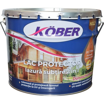 Lac protector pentru lemn KOBER palisandru 10L Lac protector pentru lemn KOBER palisandru 10L