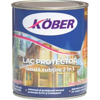 Lac protector pentru lemn KOBER stejar 0.75L Lac protector pentru lemn KOBER stejar 0.75L