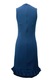 Rochie cu triunghiuri libere la terminatie, MUZA, Navy-blue, 36 EU