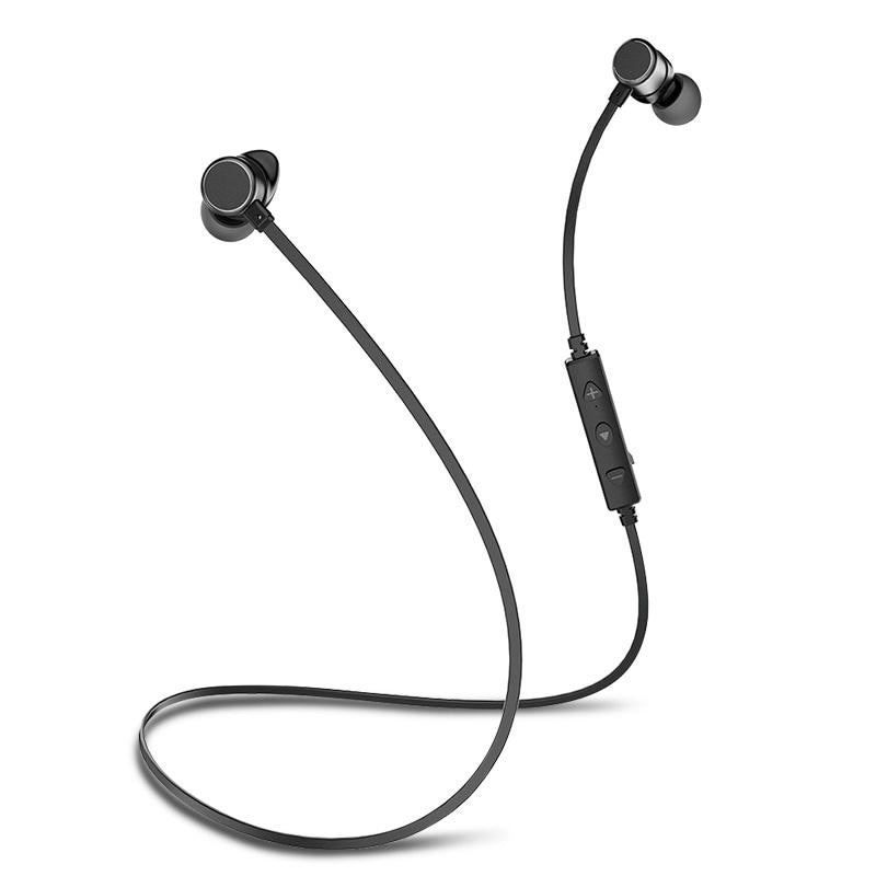 Casti Audio Bluetooth In-Ear cu Microfon SI-AWEI WT10, Stereo, Black