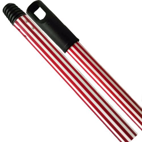 Tija cauciucata pentru mop ARTYKULY AGD F, 130 cm, Alb/Rosu