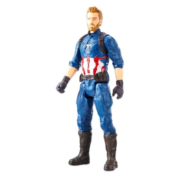 Figurina Captain America Titan Hero Power 30 cm