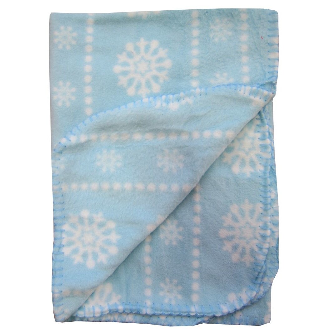 Patura polar imprimata, PPB05 stelute rotunde bleu, Primii Pasi