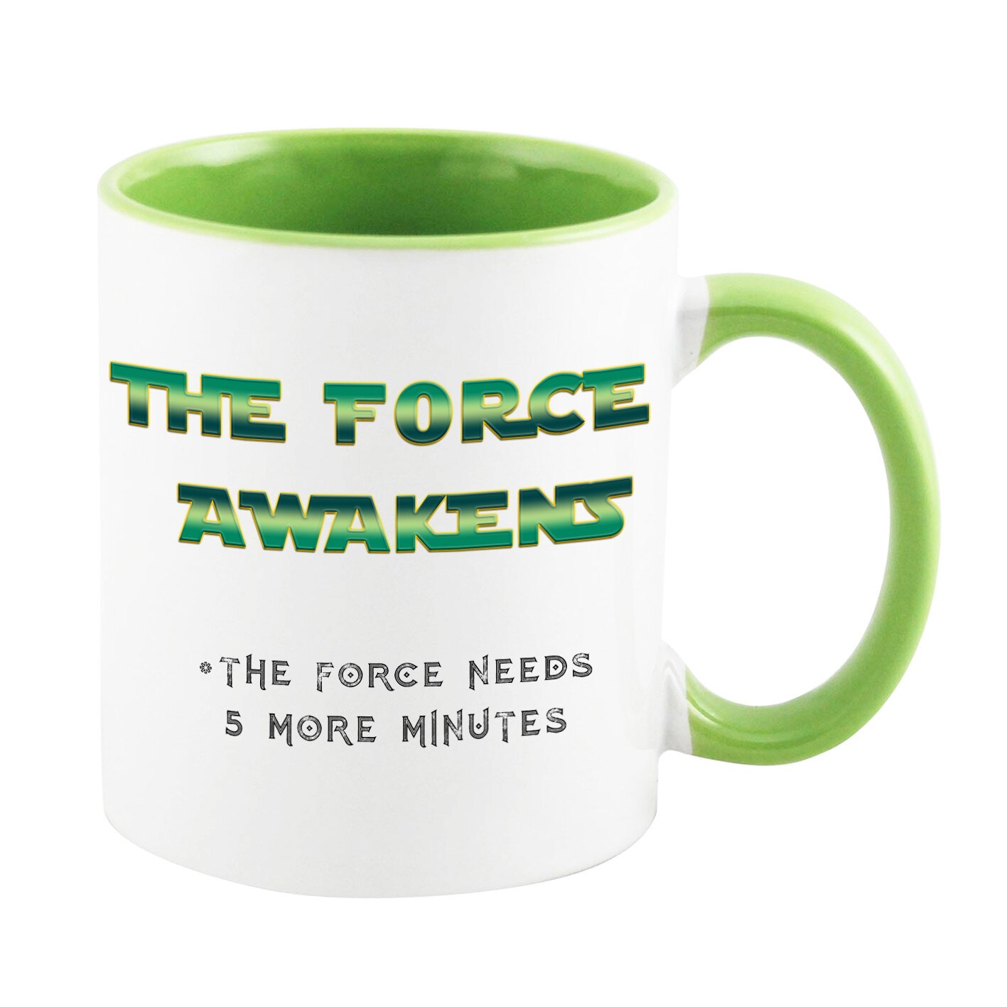 Cana personalizata Yoda Multicolor