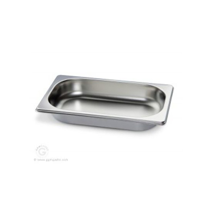 Tava gastronorm gn 1/4-40 mm, uz profesional, gama lancom, inox 18/10