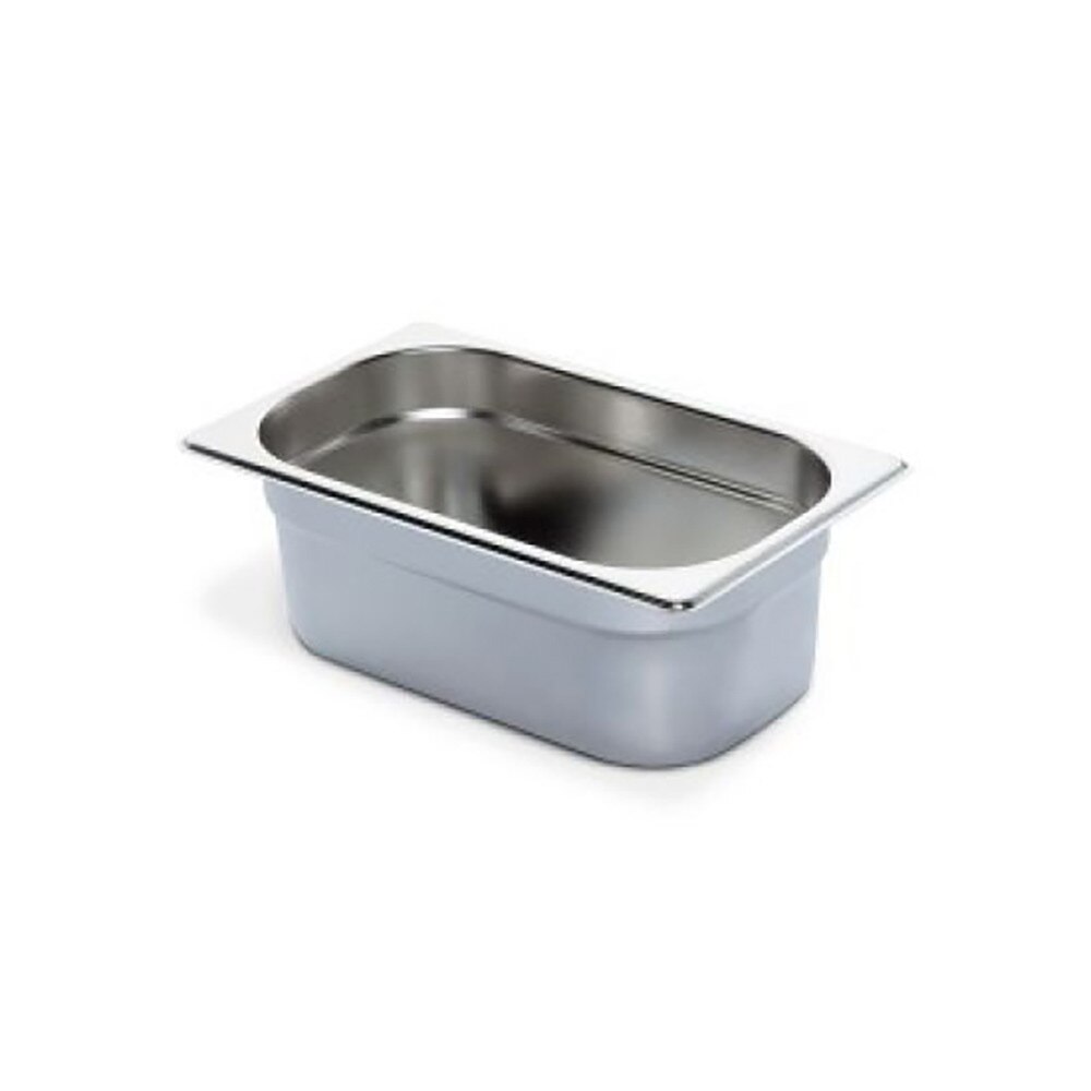Tava gastronorm gn 1/4-100 mm, uz profesional, gama lancom, inox 18/10