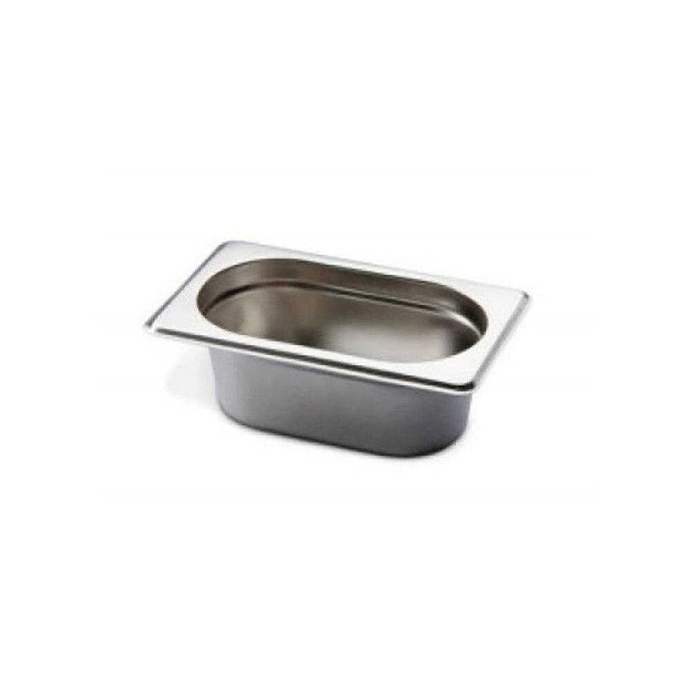 Tava gastronorm gn 1/9-65 mm, uz profesional, gama lancom, inox 18/10