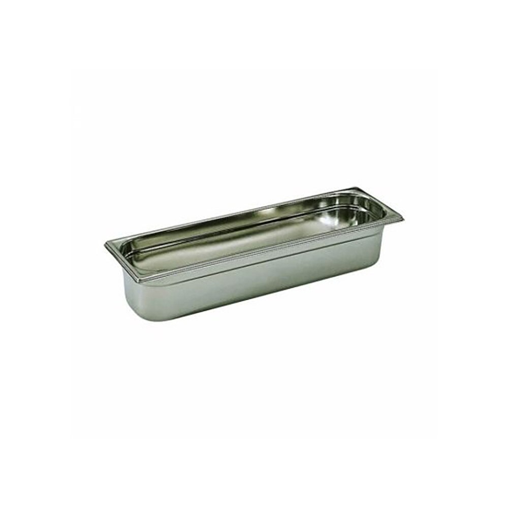 Tava gastronorm gn 2/4-100 mm, uz profesional, gama lancom, inox 18/10