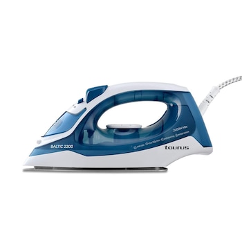 Fier de calcat Taurus Baltic 2200. 2200W, talpa Ceramica, 110g/min, 300ml, termostat, calcare verticala, sistem anticalcar, autocuratare, Alb/Albastru Fier de calcat Taurus Baltic 2200. 2200W, talpa Ceramica, 110g/min, 300ml, termostat, calcare verticala, sistem anticalcar, autocuratare, Alb/Albastru
