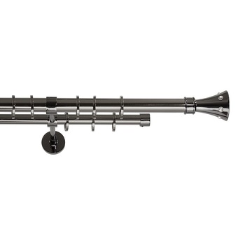 Galerie dubla Carter, grosime 25 si 19mm, onyx, 180 cm Galerie dubla Carter, grosime 25 si 19mm, onyx, 180 cm