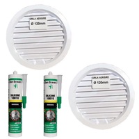 pachet 2 bucati rama de aerisire rotunda cu plasa d120mm 2 bucati silicon universal den braven 1001 u alb interior exterior 280 ml imagen 13_0_
0