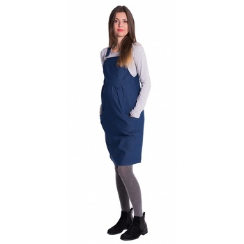 Rochie tip sarafan gravide, bluemarin-2XL Rochie tip sarafan gravide, bluemarin-2XL