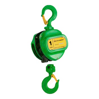 Palan manual cu lant 3 tone, lungime: 6 metri, DELTAGREEN Palan manual cu lant 3 tone, lungime: 6 metri, DELTAGREEN