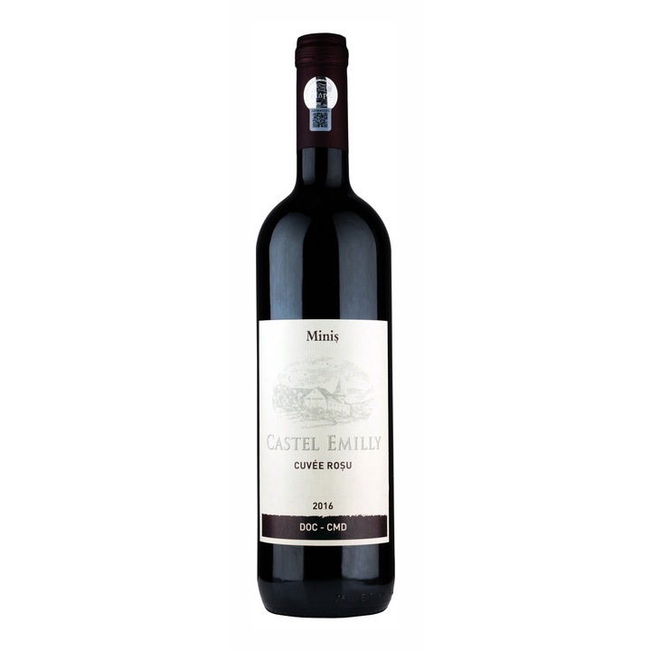 Vin rosu sec Cuvee Rosu 2016, Castel Emilly, 750ml