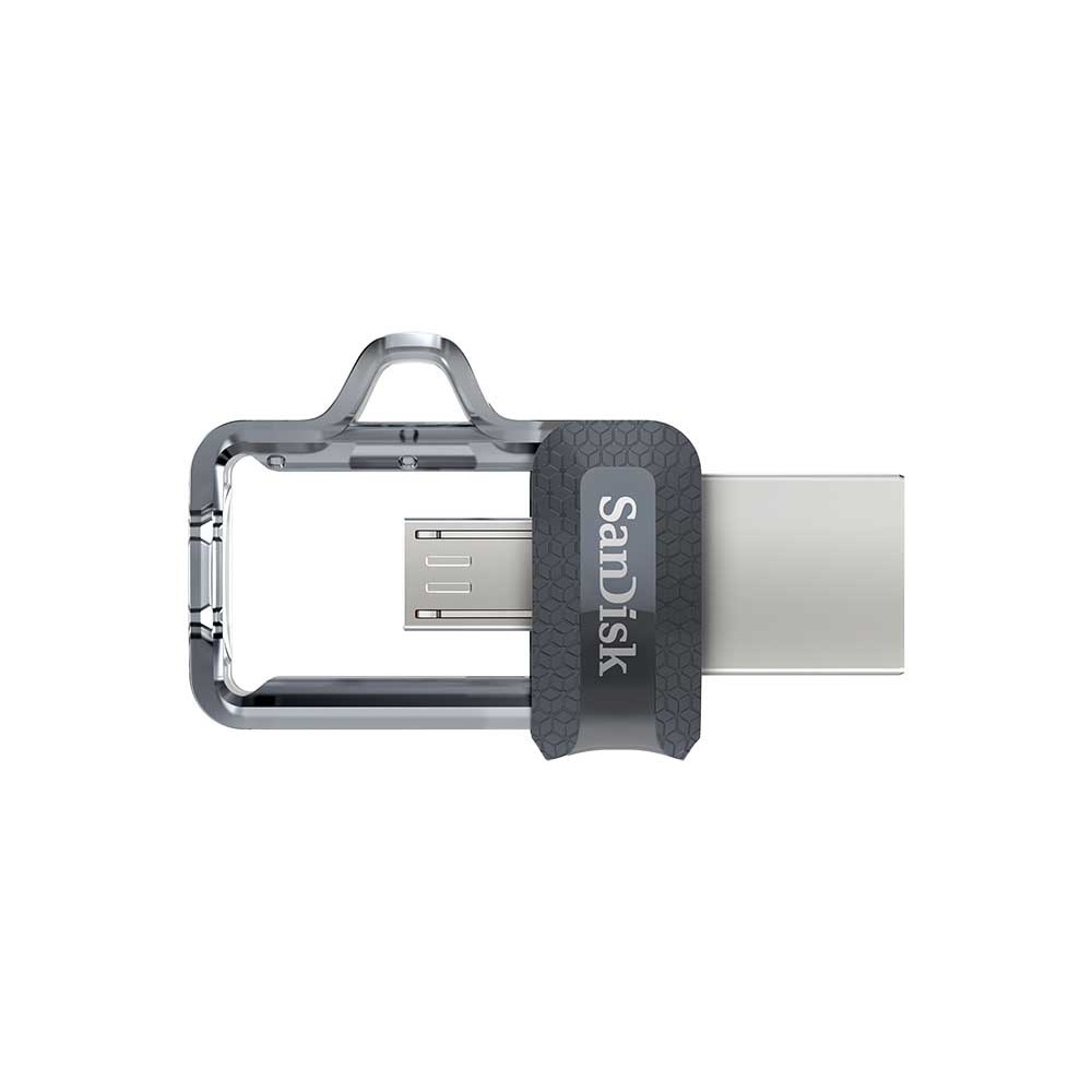 Memorie USB SanDisk Cruzer Ultra Dual Drive , 256 GB, Rata de transfer pana la 150 MB/s, USB 3.0