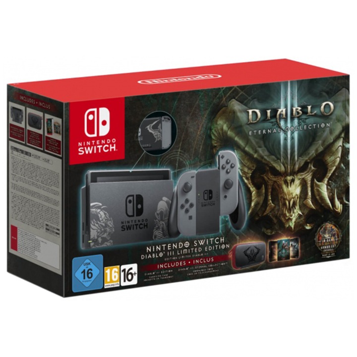 Nintendo Switch Diablo III Limited Edition játékkonzol