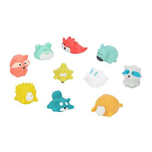 Set Badabulle 10 Jucarii pentru Baie Animale din Padure