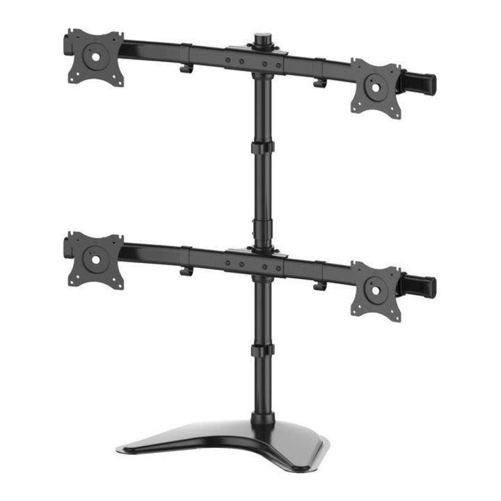 Настолна стойка Multibrackets 3347 за 4 монитора, 15"-27", макс 10кг.