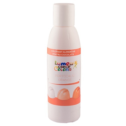 Colorant alimentar portocaliu pentru ciocolata, 100 g - Lumea choco Colors