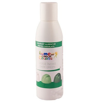 Colorant alimentar verde inchis pentru ciocolata, 100 g - Lumea choco Colors Colorant alimentar verde inchis pentru ciocolata, 100 g - Lumea choco Colors