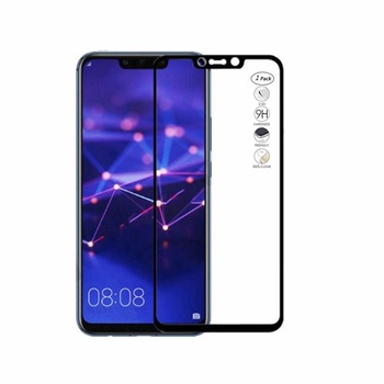 Folie Sticla Securizata Full Glue Huawei Mate 20 Lite - margini negre Folie Sticla Securizata Full Glue Huawei Mate 20 Lite - margini negre