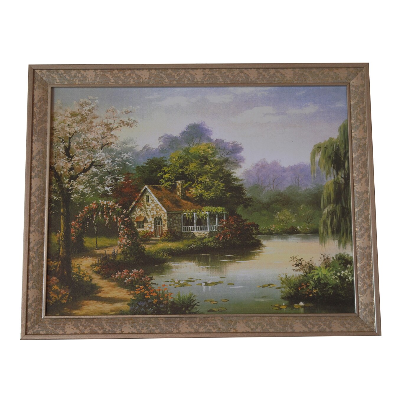 Tablou MDF 39x49 cm, peisaj de primavara - TABMDF-39X49-4