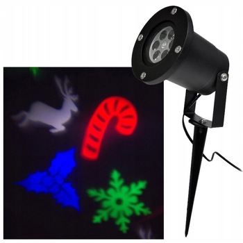 Proiector Laser LED, 3D Metal Interior/Exterior, Efecte de Lumini pentru Craciun, Multicolor Proiector Laser LED, 3D Metal Interior/Exterior, Efecte de Lumini pentru Craciun, Multicolor