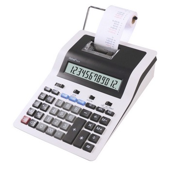 Calculator cu banda, 12 digiti, REBELL PDC-30 + calculator buzunar HC-108 Calculator cu banda, 12 digiti, REBELL PDC-30 + calculator buzunar HC-108