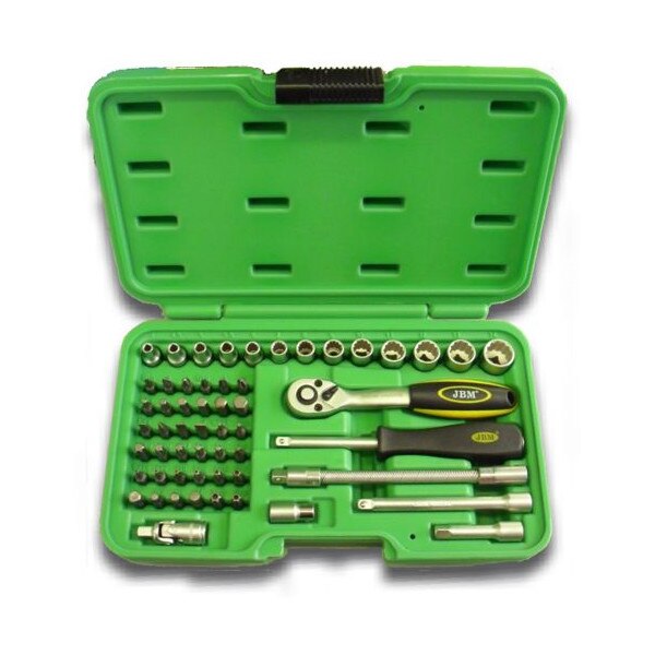 Trusa de tubulare 12 fete cu 56 PIESE