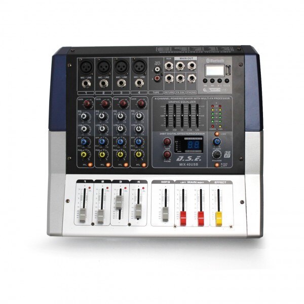 Mixer amplificat DSE MIX40USB