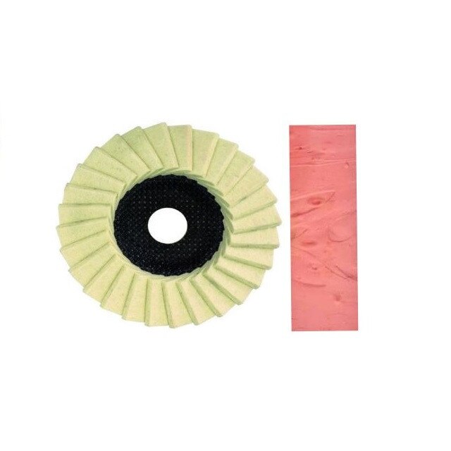 Disc pasla lamelar125 mm flex + pasta Roz