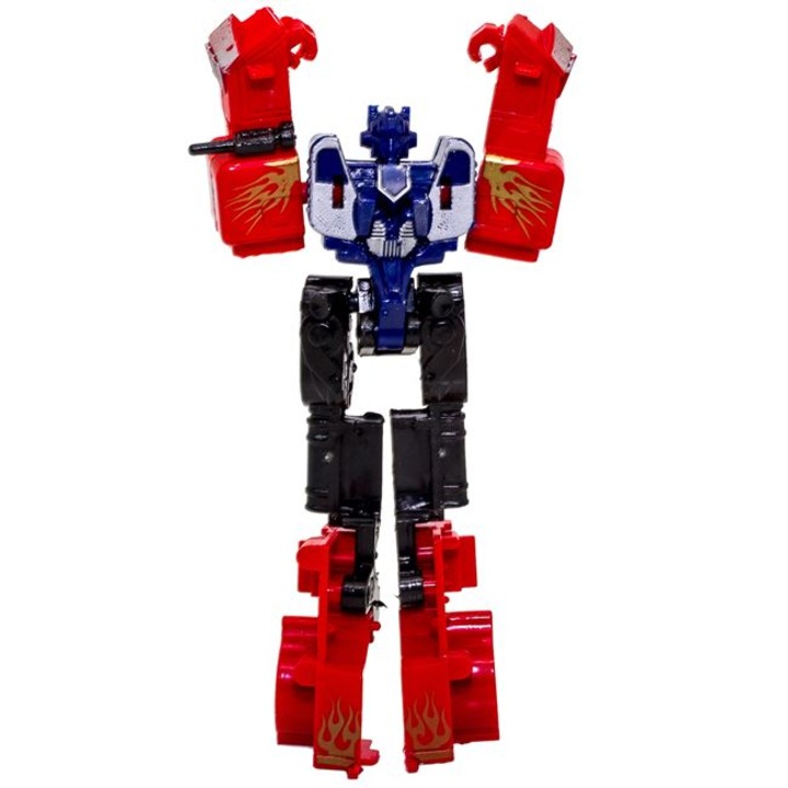 Robot Transformer, Rosu, Vultur, 14 x 6 x 2 cm