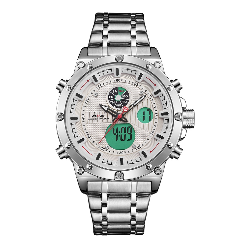 Ceas Weide WH6906-2C alb