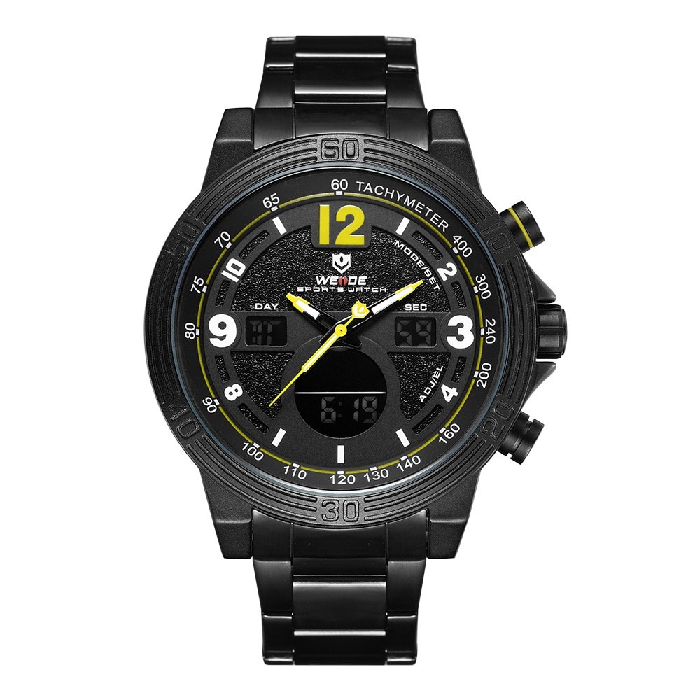 Ceas Weide WH6908B-3C galben