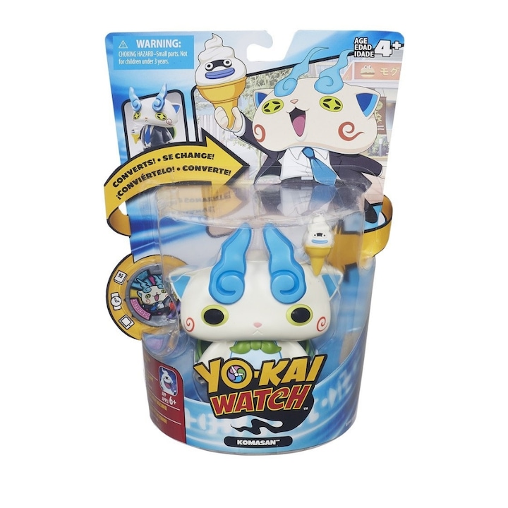 Фигурка Hasbro Kai Watch 339655-6-6-14 3-3, трансформираща се фигура, Многоцветен
