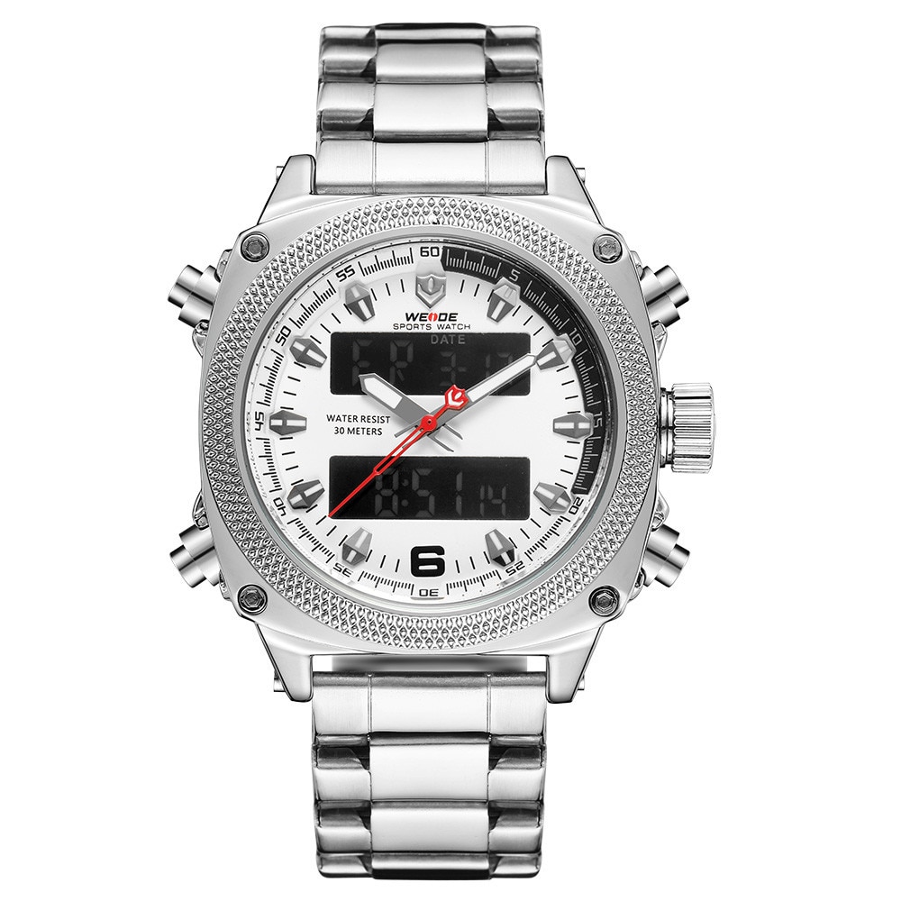 Ceas Weide WH7302-2C alb