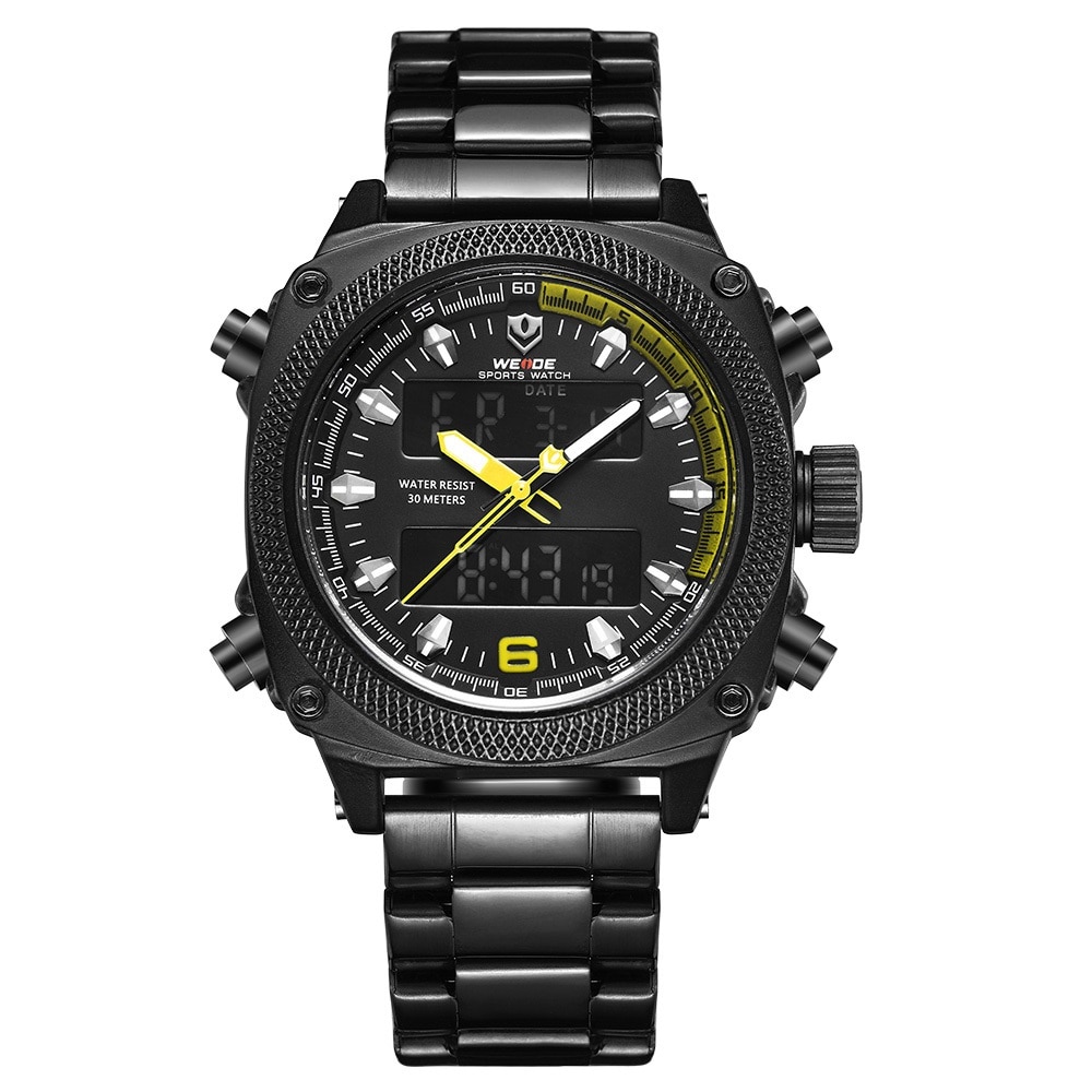 Ceas Weide WH7302B-3C galben