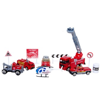 Set Masinute Si Vehicule Pompieri, Interventii Si Accesorii Decor, 21 x 28 x 4 cm Set Masinute Si Vehicule Pompieri, Interventii Si Accesorii Decor, 21 x 28 x 4 cm