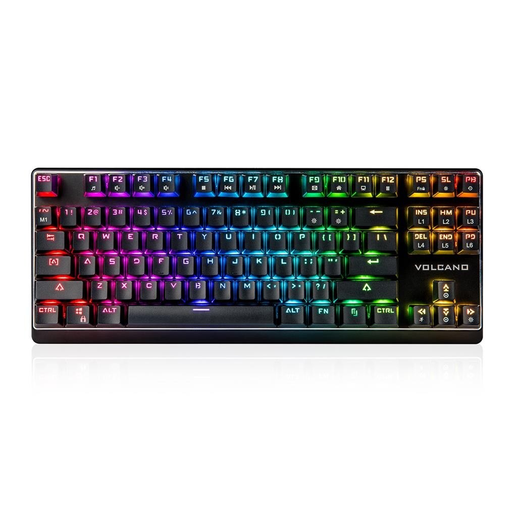 Tastatura Gaming Modecom Volcano, Iluminata RGB