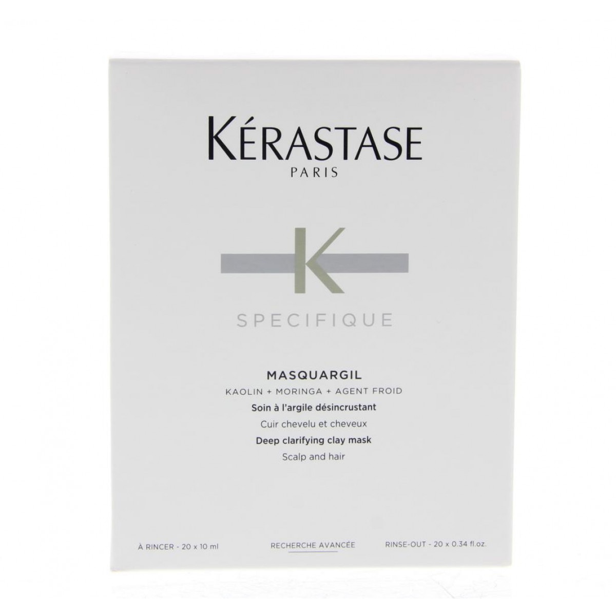 Masca de par Kerastase Specifique Masquargil pentru toate tipurile de par, 20 x 10 ml