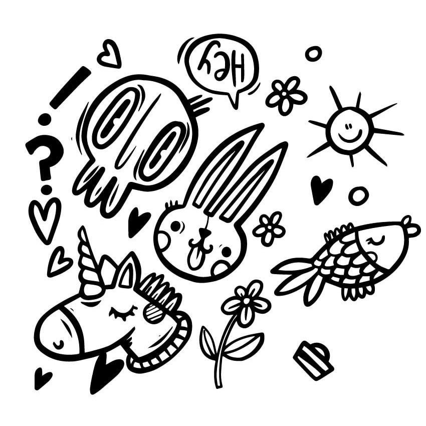 Tatuaje temporare Tatuin, Emotions, design by SeReBe, 2 tatuaje