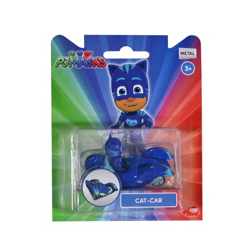 Figurina cu vehicul Eroi in pijama, Cat-Car, 7 cm Figurina cu vehicul Eroi in pijama, Cat-Car, 7 cm