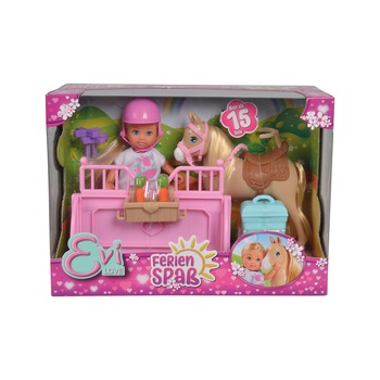 Set de joaca Evi Love - Holiday Horse, 12 cm Set de joaca Evi Love - Holiday Horse, 12 cm