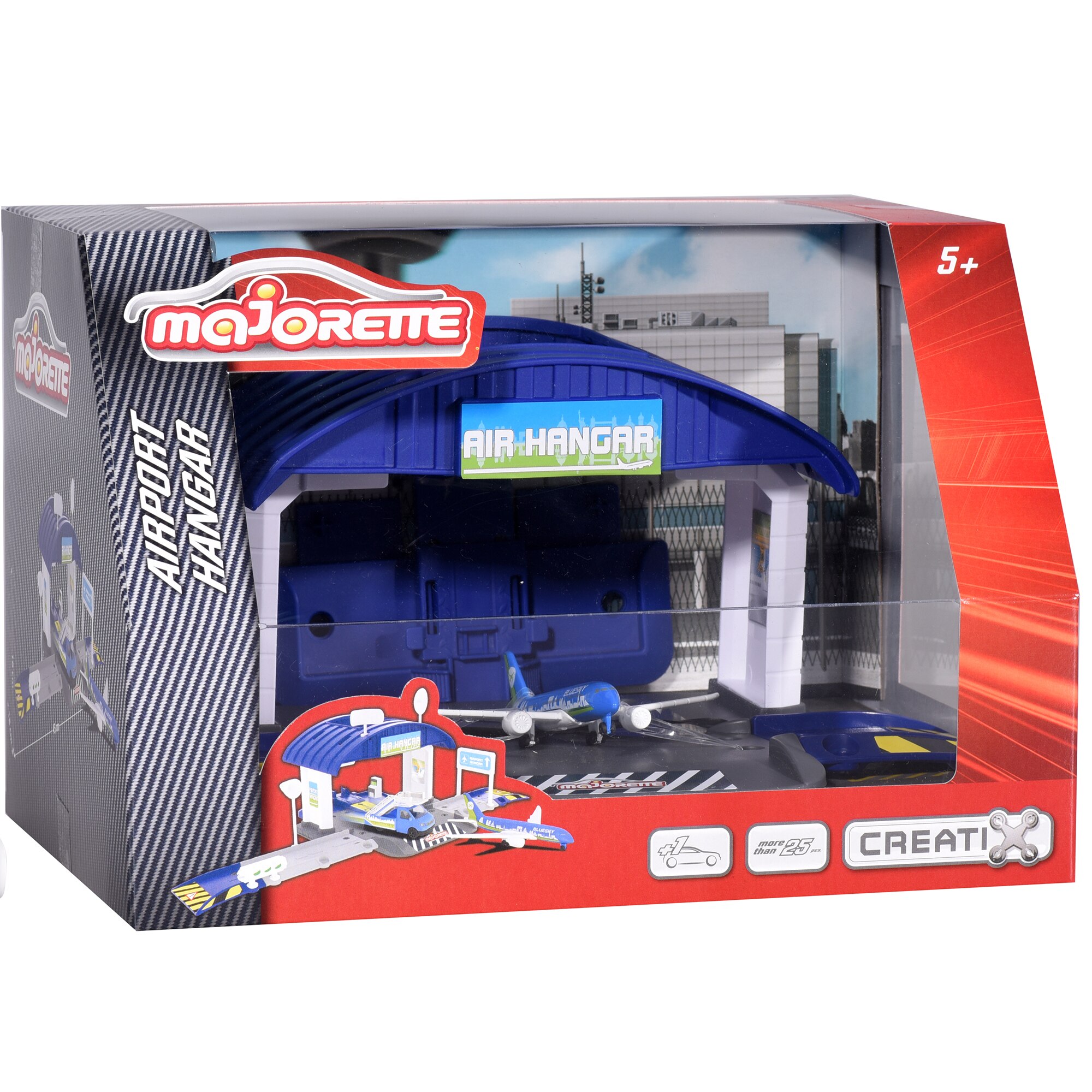 Set de joaca Majorette Creatix - Aeroport si hangar