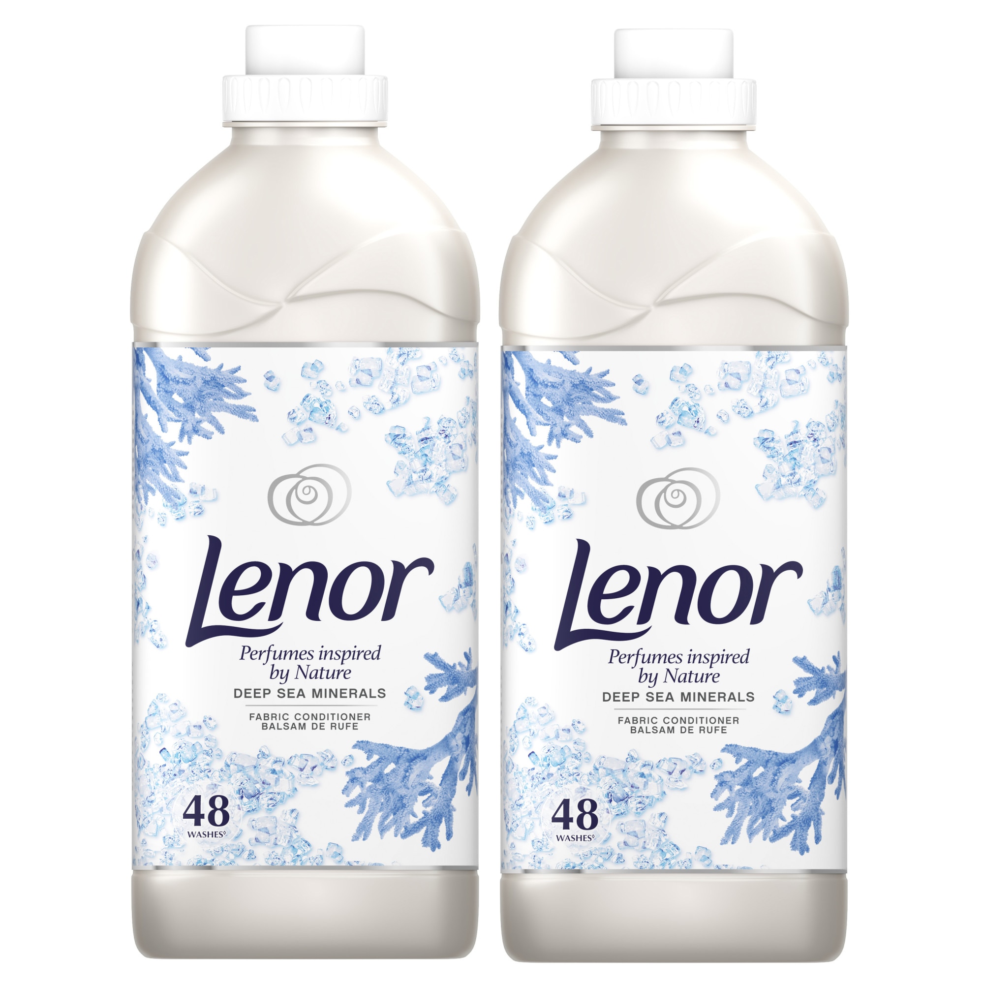 Balsam de rufe Lenor Naturals Deepsea Minerals 2 x 1.44L