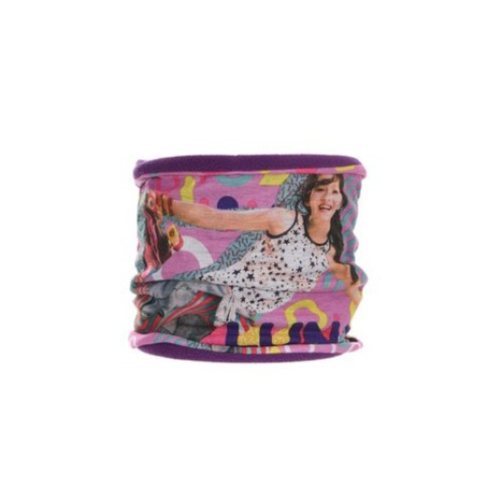Fular tub guler Soy Luna mov 50x22 cm Mov