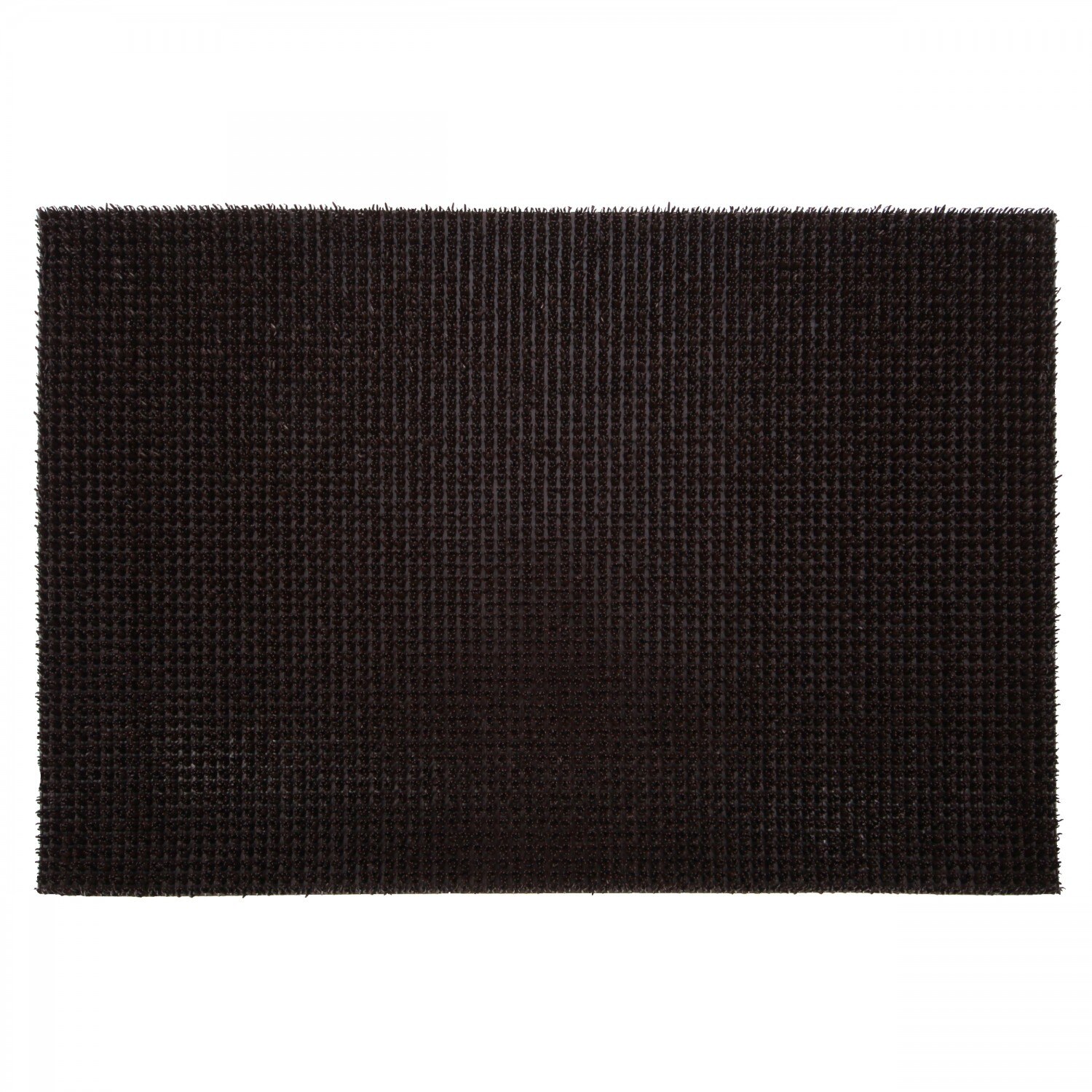 Covoras intrare S-Home, model uni, din polietilena, maro, dreptunghiular, 60x45 cm