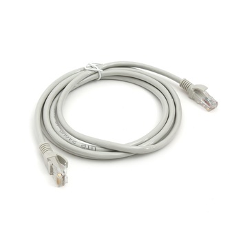 Cablu UTP Omega CAT 5E PATCH CORD RJ45 2M Cablu UTP Omega CAT 5E PATCH CORD RJ45 2M