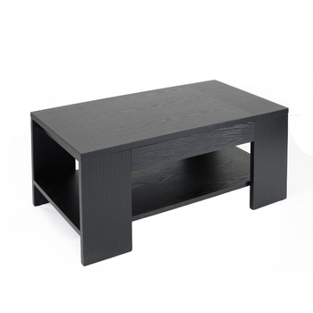 Masuta neagra de cafea pentru Living sau Birou, 90x55x43 cm Masuta neagra de cafea pentru Living sau Birou, 90x55x43 cm